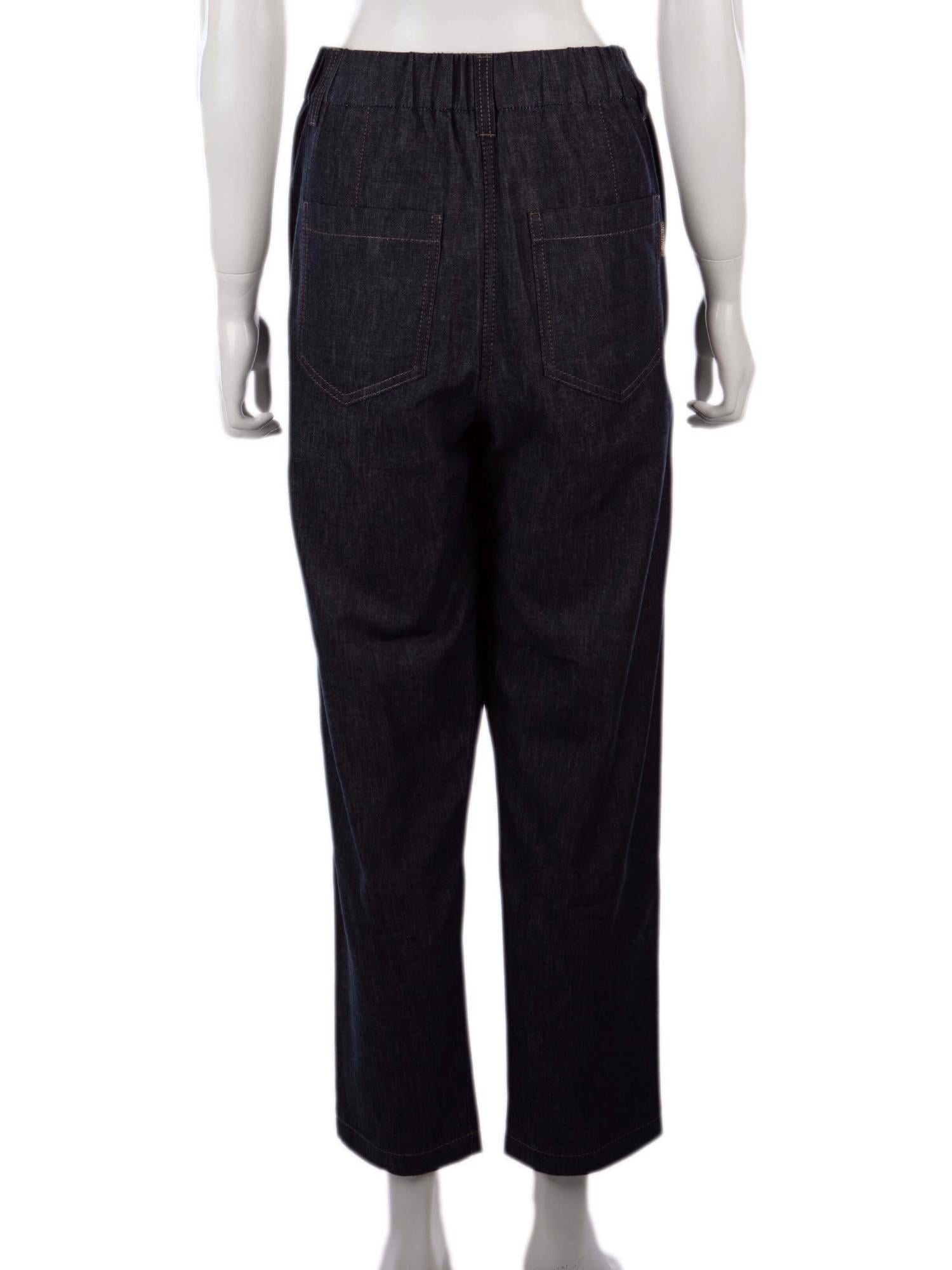 Bayan Lacivert BRUNELLO CUCINELLI JEAN PANTOLON