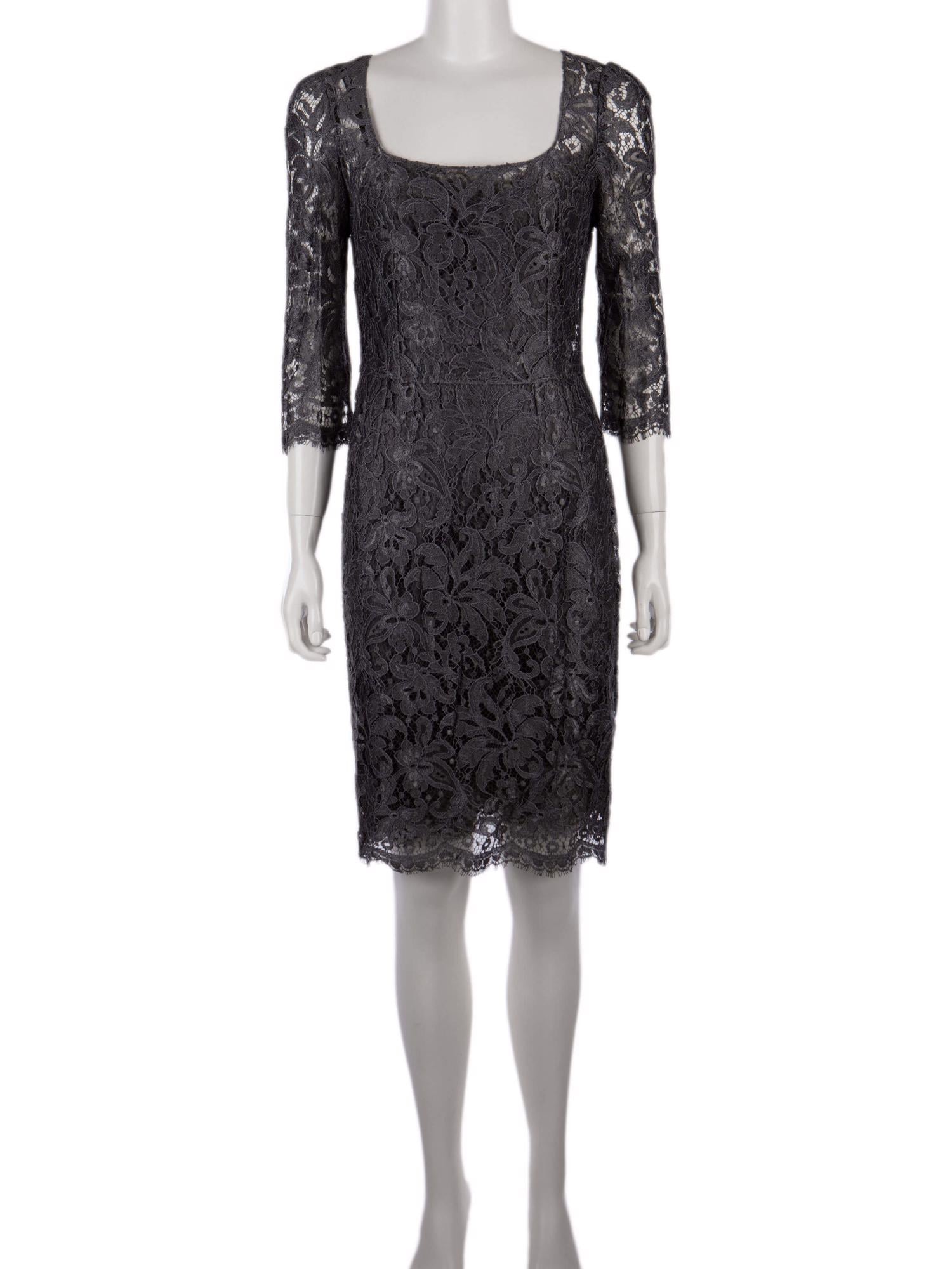 Bayan Gri DOLCE&GABBANA ELBİSE