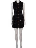 Bayan Siyah BALMAIN JEAN ELBİSE