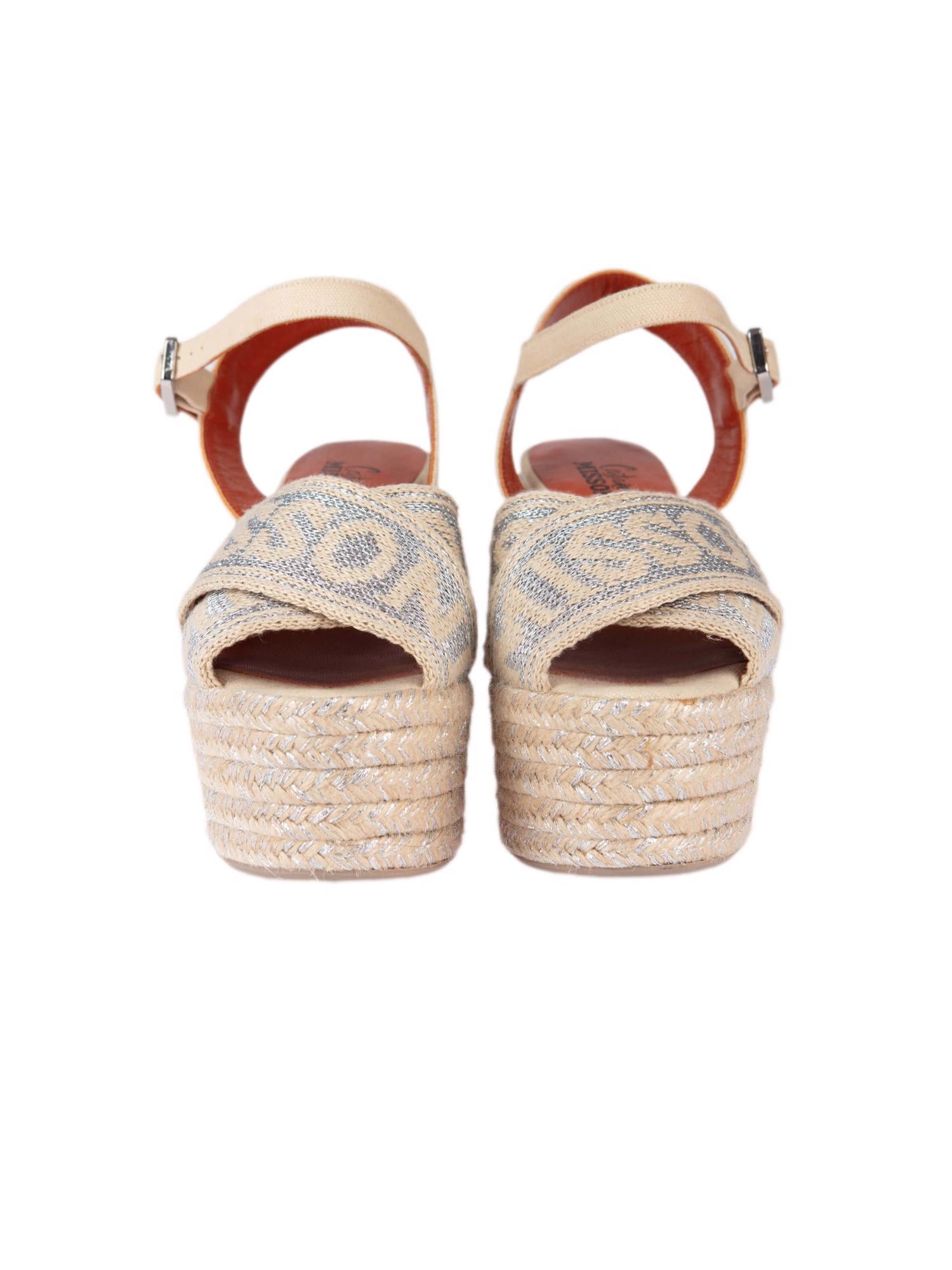 Bayan Bej CASTANER X MISSONI AYAKKABI