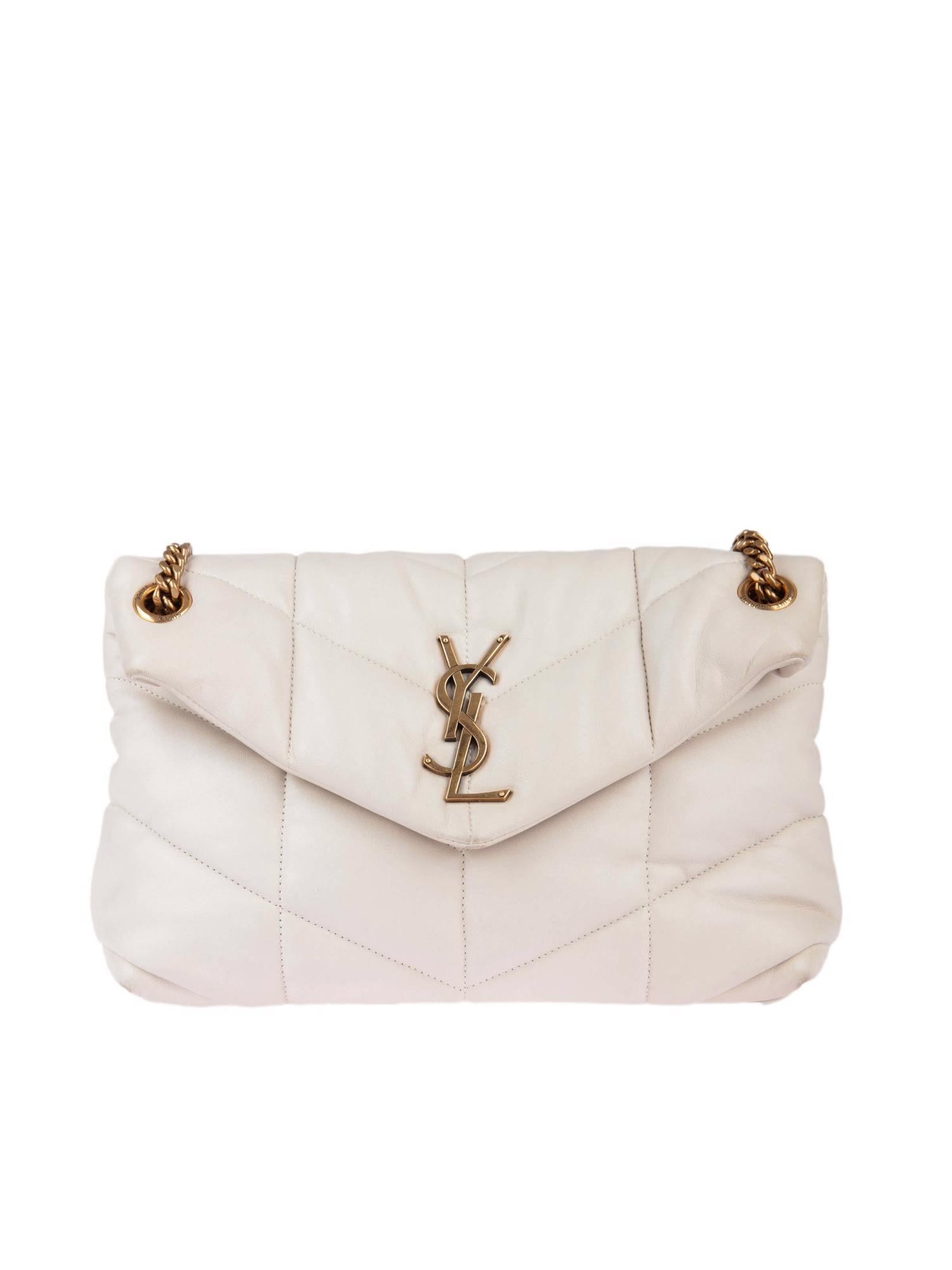 Bayan Krem SAINT LAURENT ÇANTA