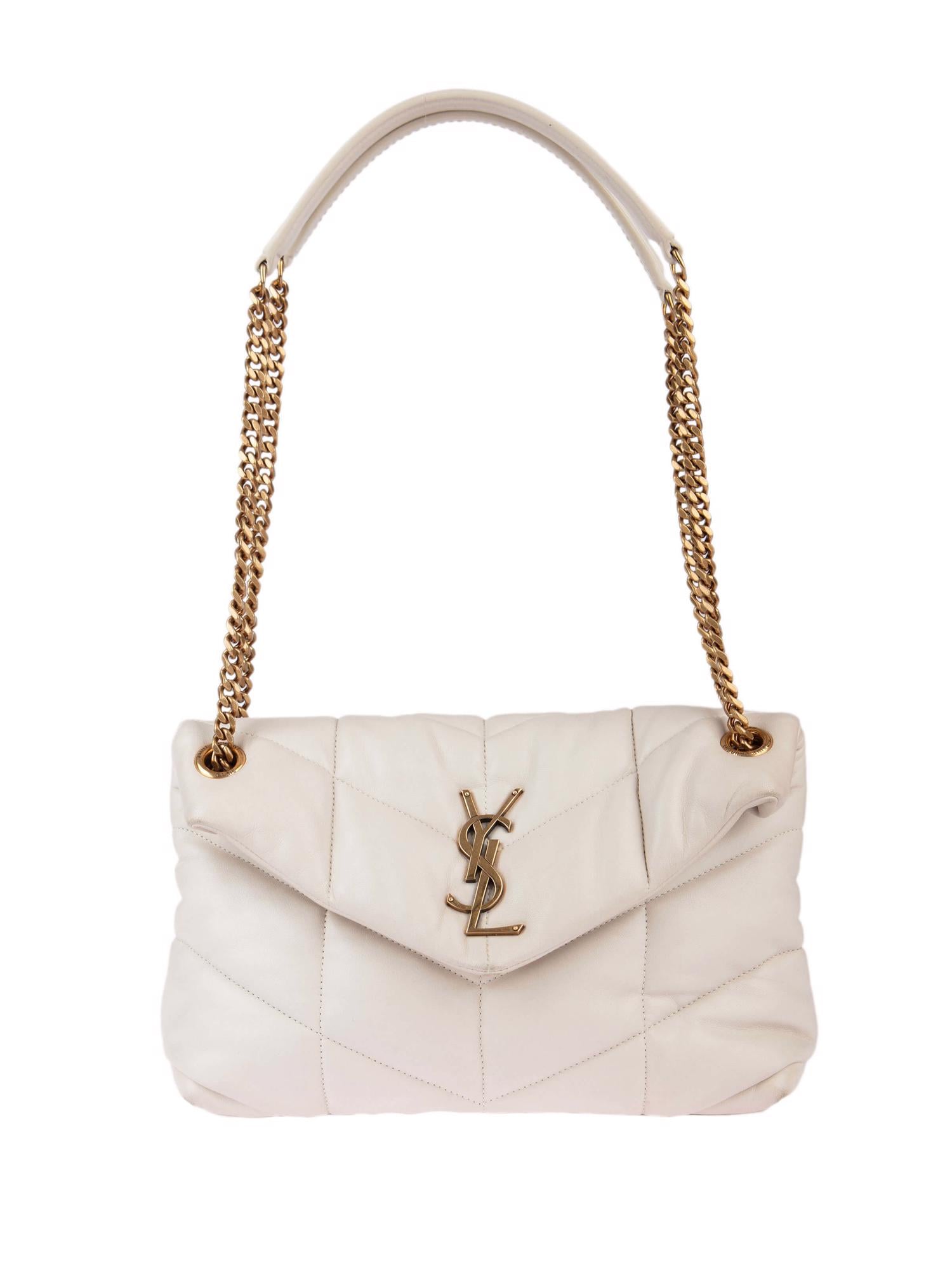 Bayan Krem SAINT LAURENT ÇANTA