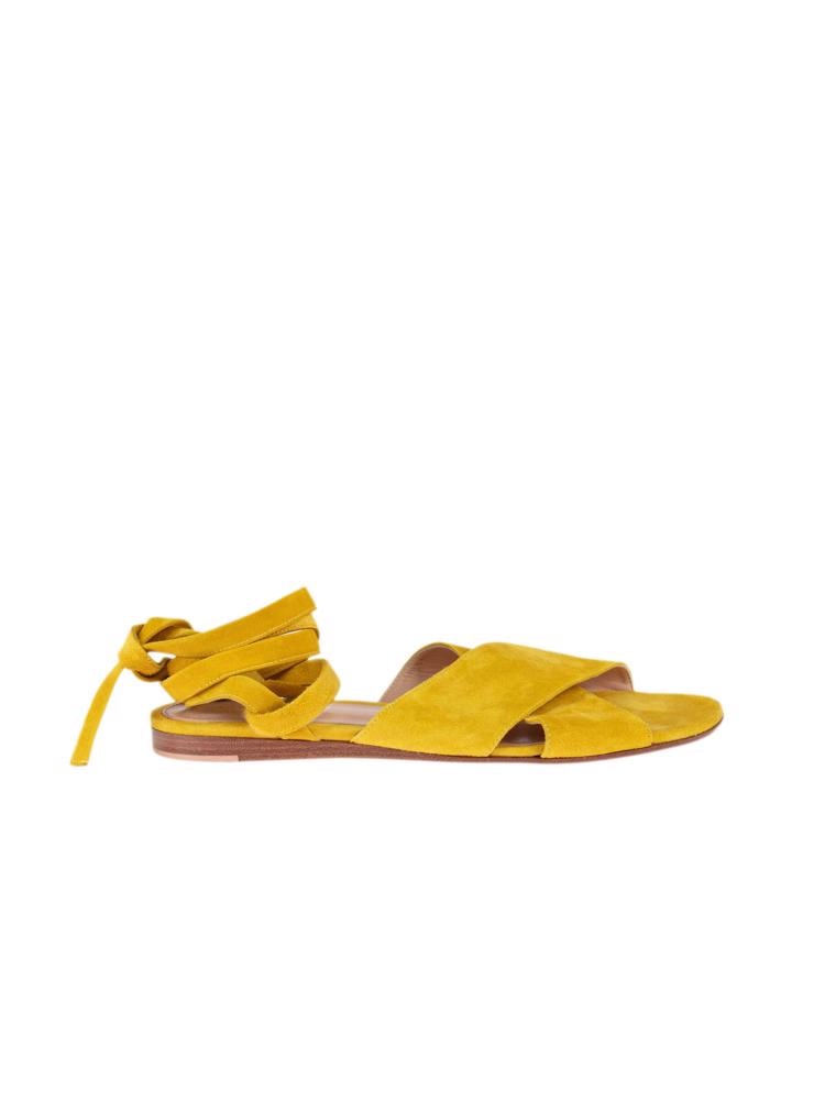 Bayan Sarı GIANVITO ROSSI SANDALET