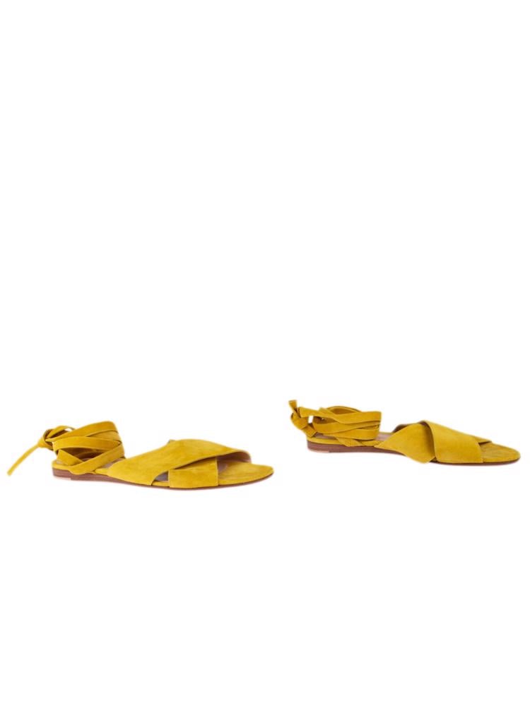 Bayan Sarı GIANVITO ROSSI SANDALET