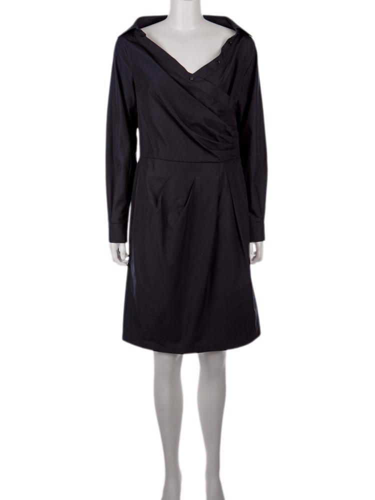 Bayan Lacivert MAX MARA ELBİSE