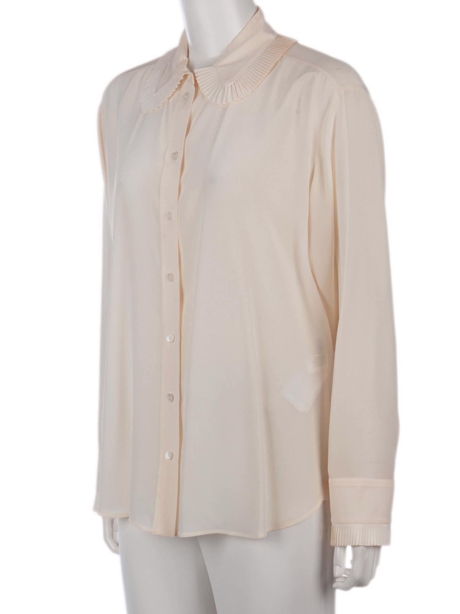 Bayan Krem STELLA MCCARTNEY GÖMLEK