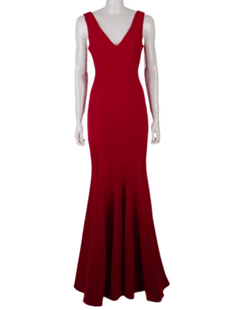 Bayan Kırmızı ZAC BY ZAC POSEN ELBİSE