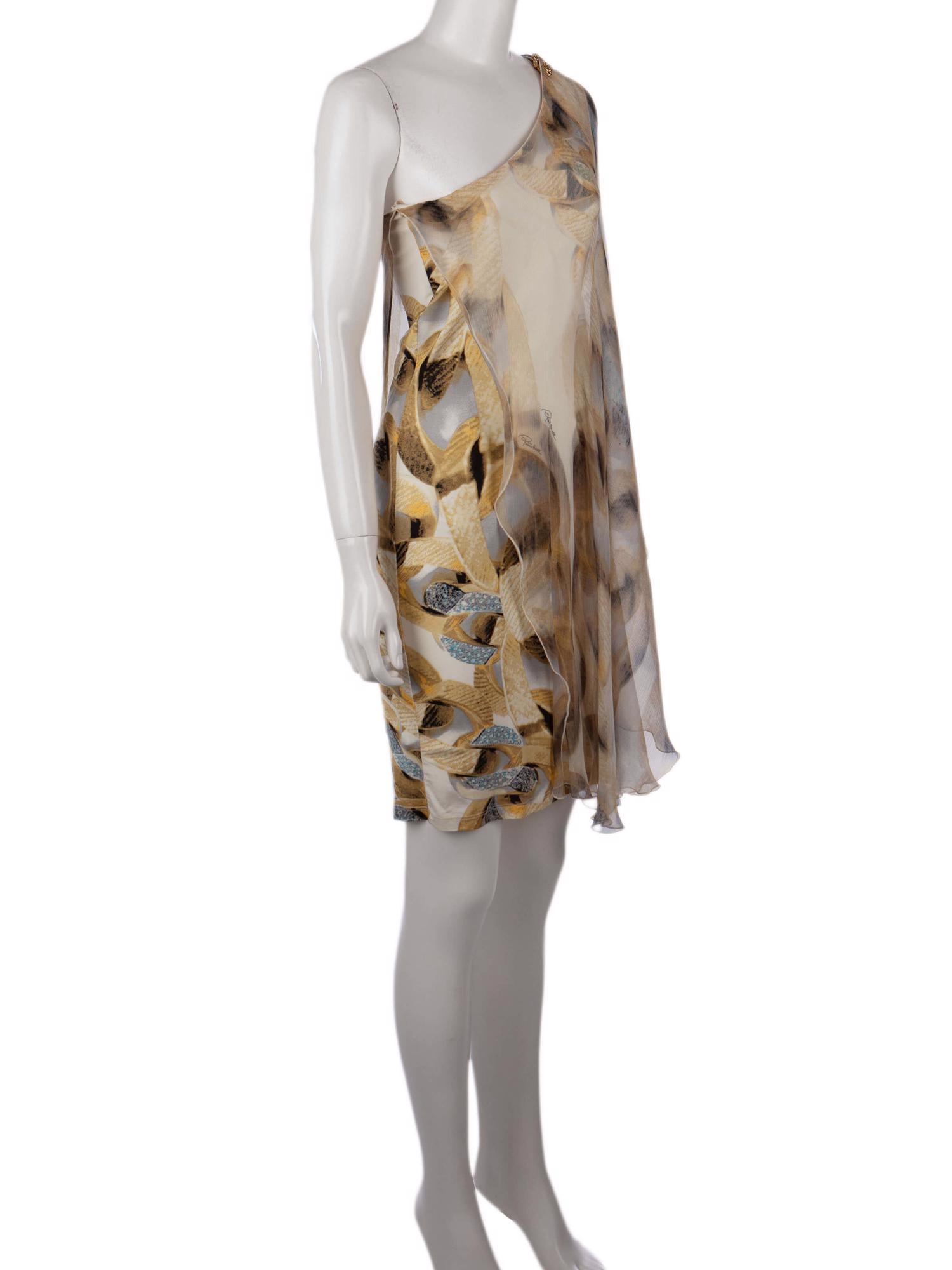 Bayan Krem ROBERTO CAVALLI ELBİSE
