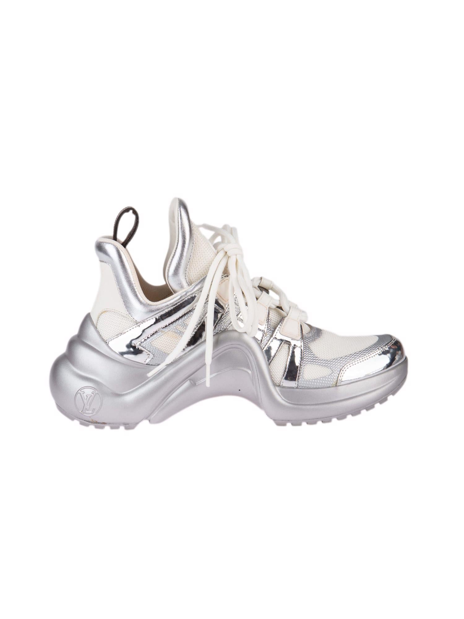 Bayan Gümüş LOUIS VUITTON SNEAKER