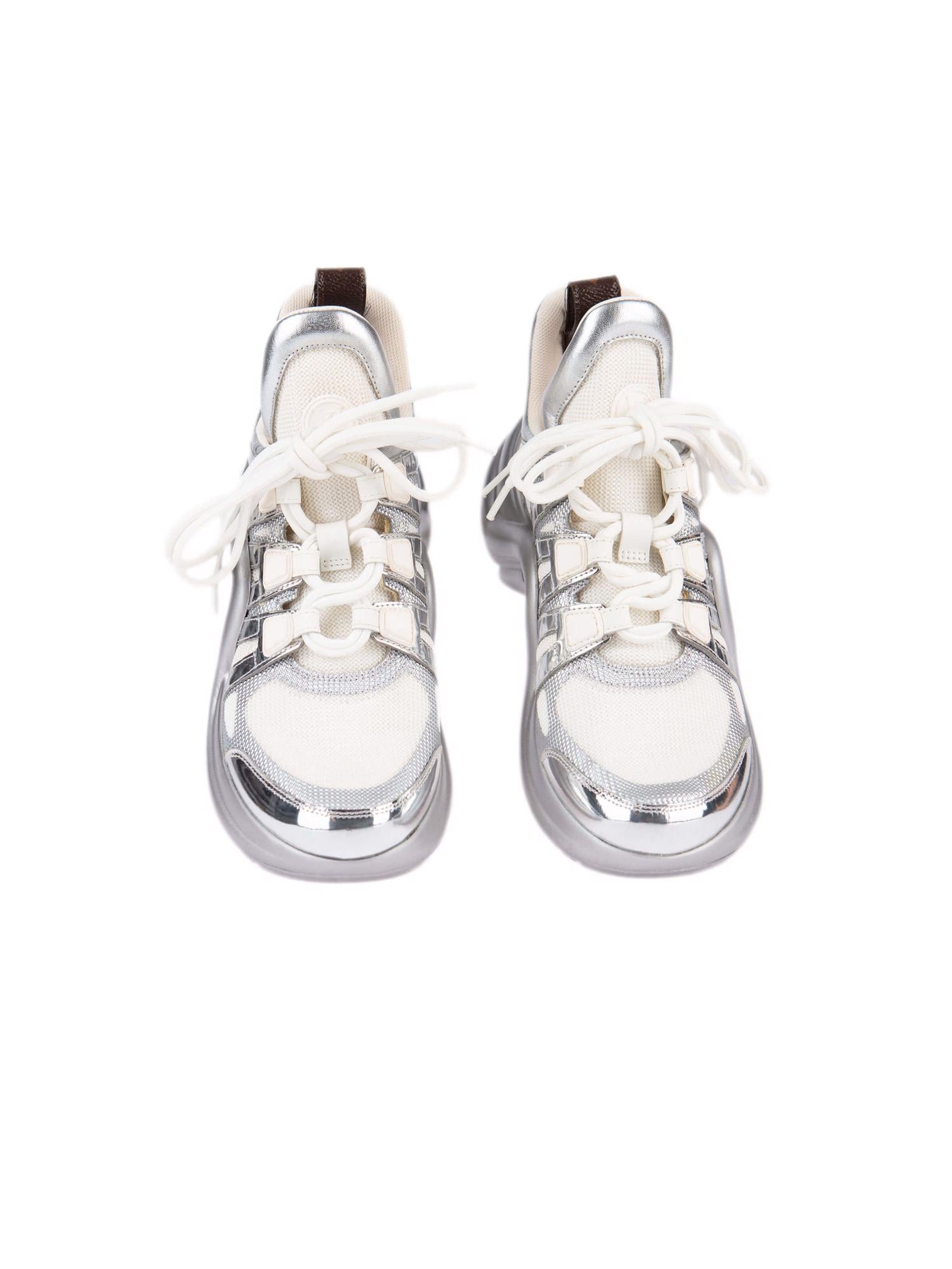 Bayan Gümüş LOUIS VUITTON SNEAKER