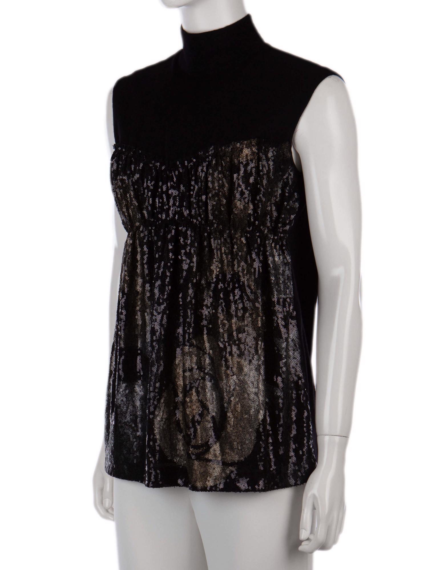 Bayan Siyah ALBERTA FERRETTI BLUZ