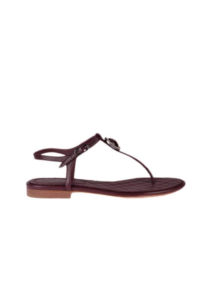 Bayan Kırmızı CHANEL SANDALET