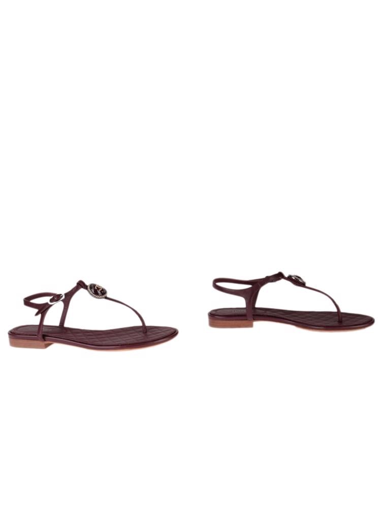 Bayan Kırmızı CHANEL SANDALET