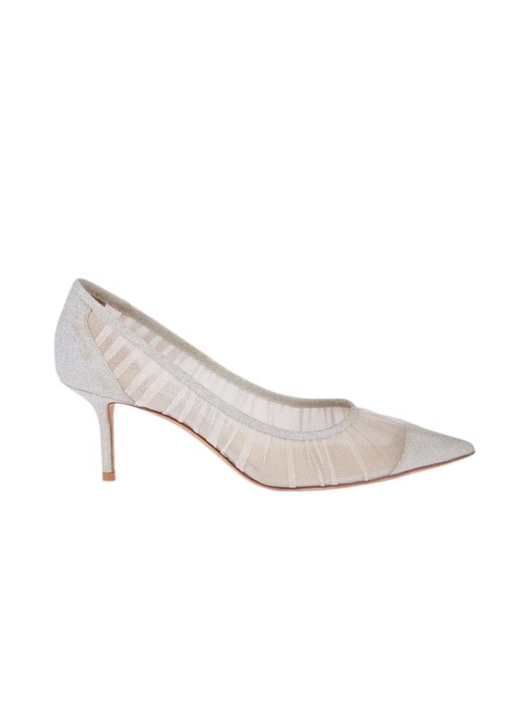 Bayan Gümüş JIMMY CHOO AYAKKABI