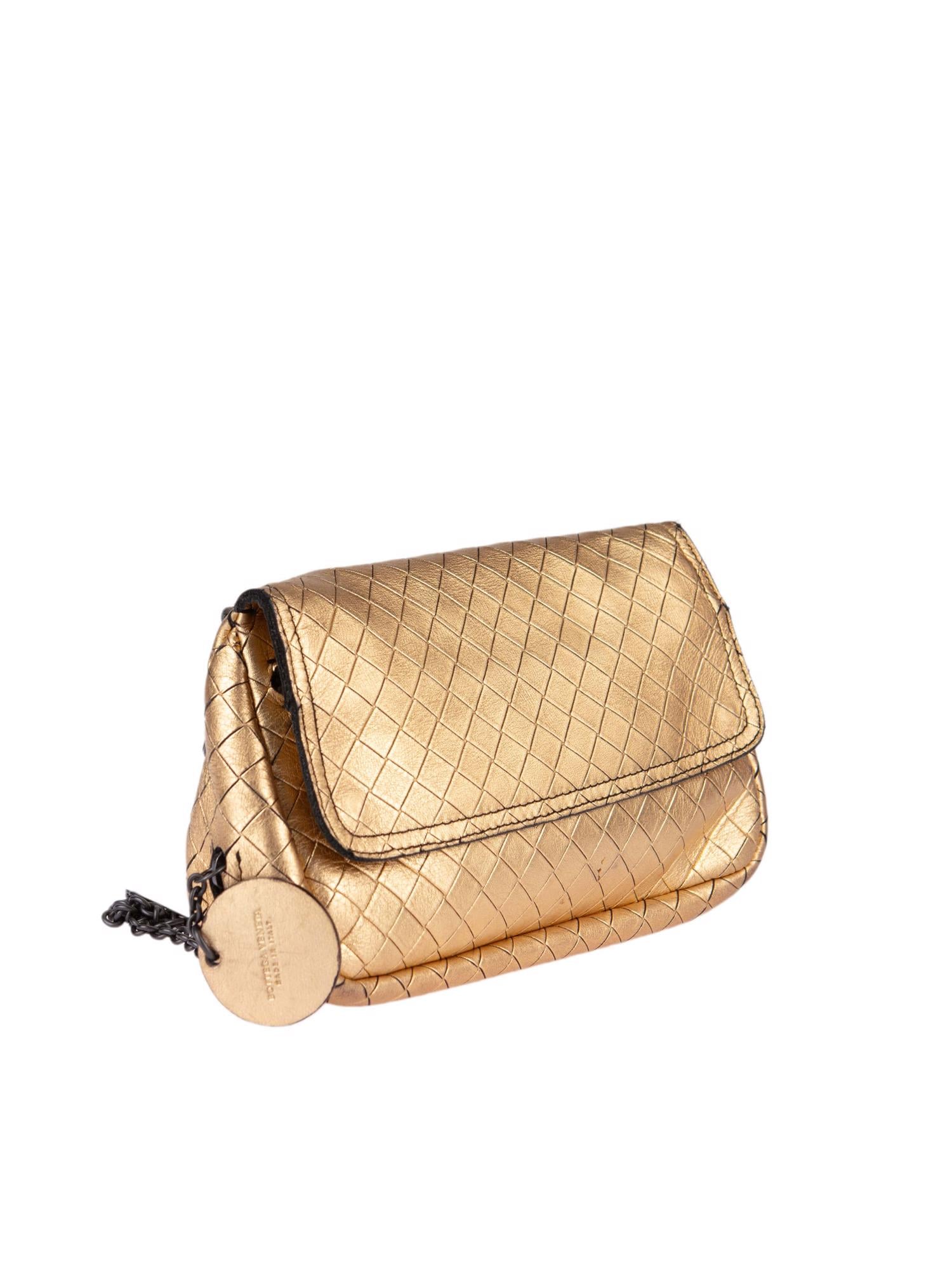 Bayan Altın BOTTEGA VENETA ÇANTA