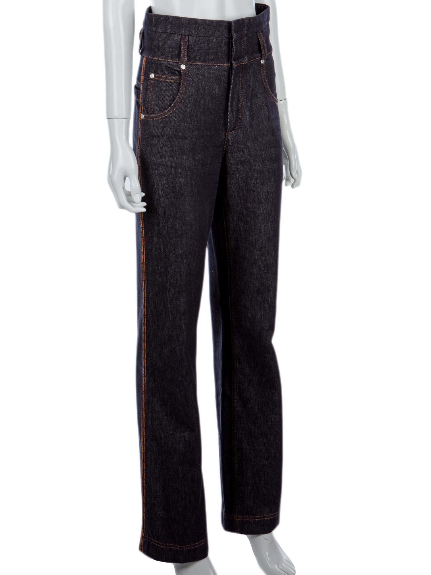 Bayan Lacivert FENDI JEAN PANTOLON