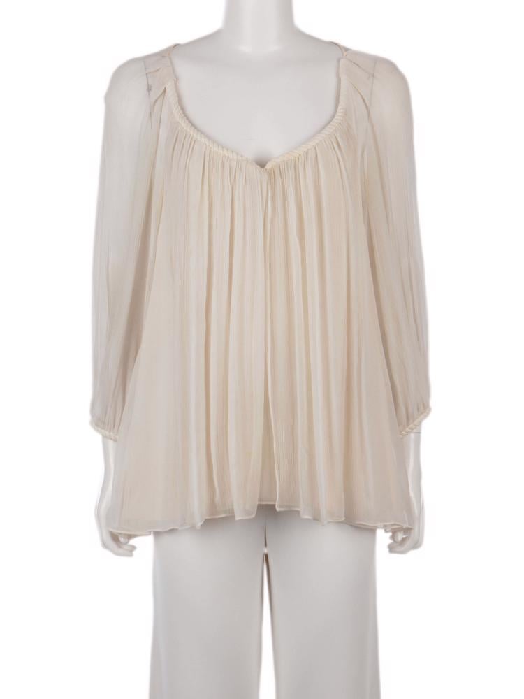 Bayan Krem DIANE VON FURSTENBERG BLUZ