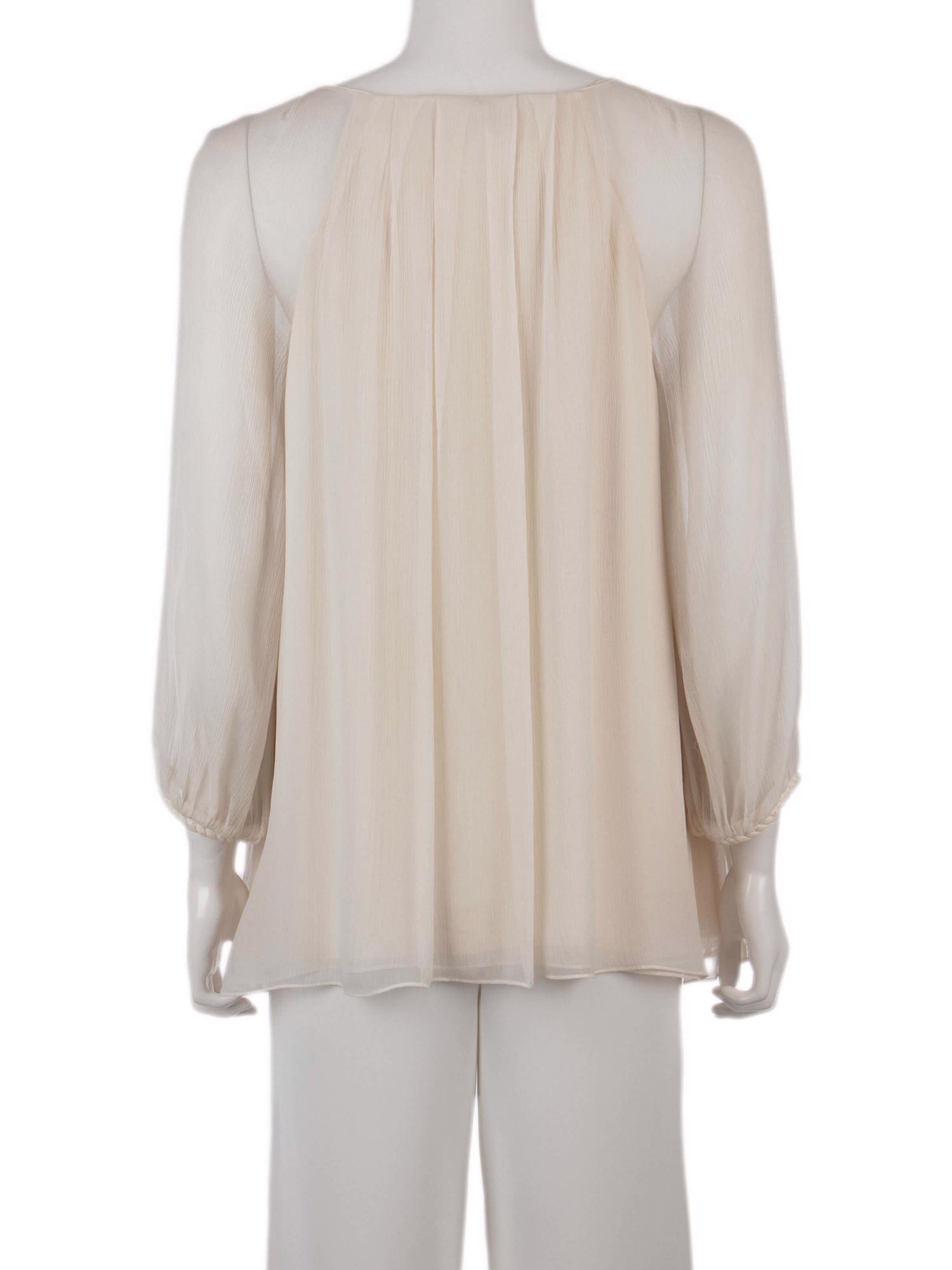 Bayan Krem DIANE VON FURSTENBERG BLUZ