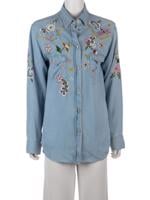 Bayan Mavi ERMANNO BY ERMANNO SCERVINO JEAN GÖMLEK