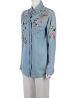 Bayan Mavi ERMANNO BY ERMANNO SCERVINO JEAN GÖMLEK