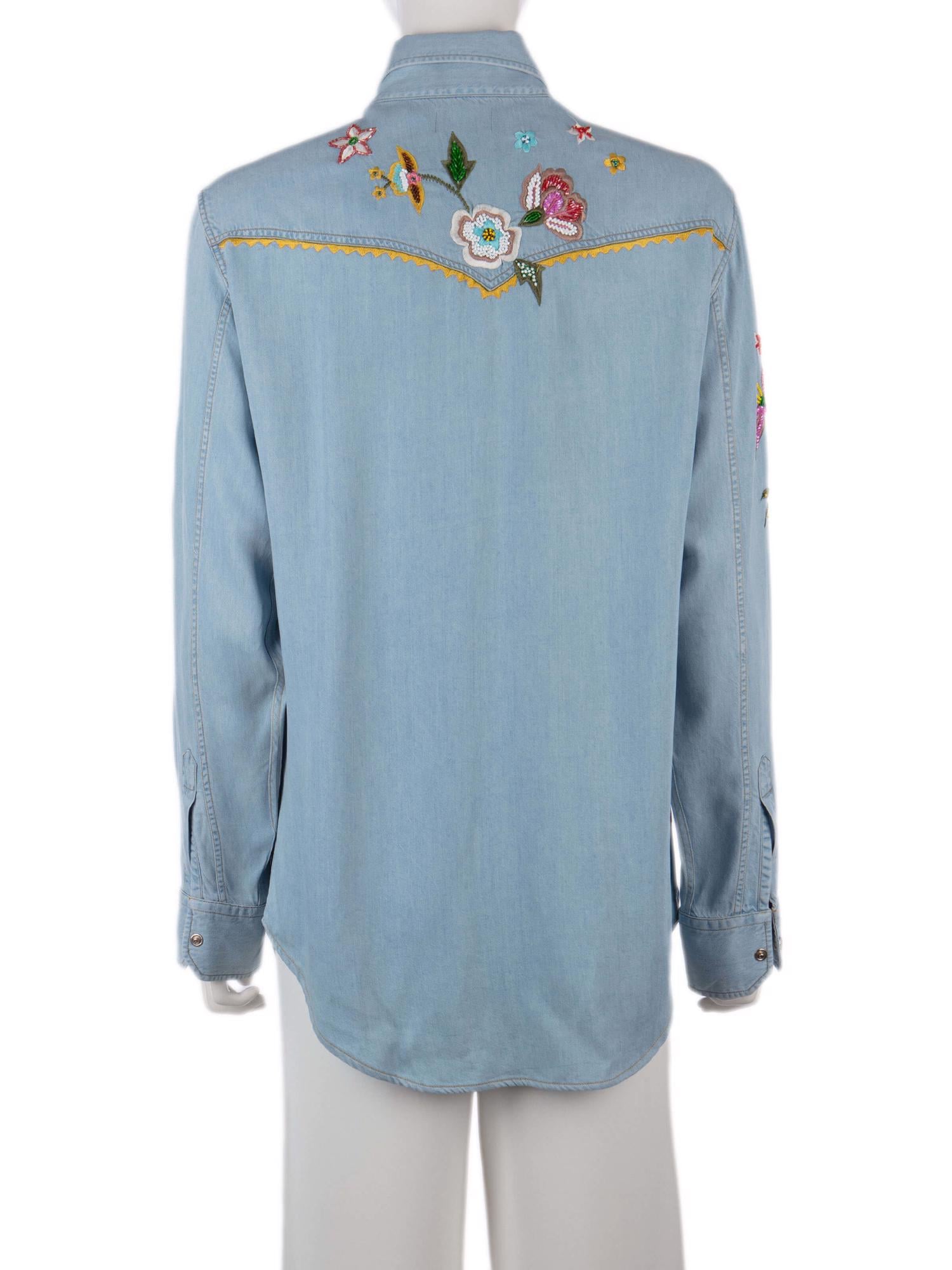 Bayan Mavi ERMANNO BY ERMANNO SCERVINO JEAN GÖMLEK