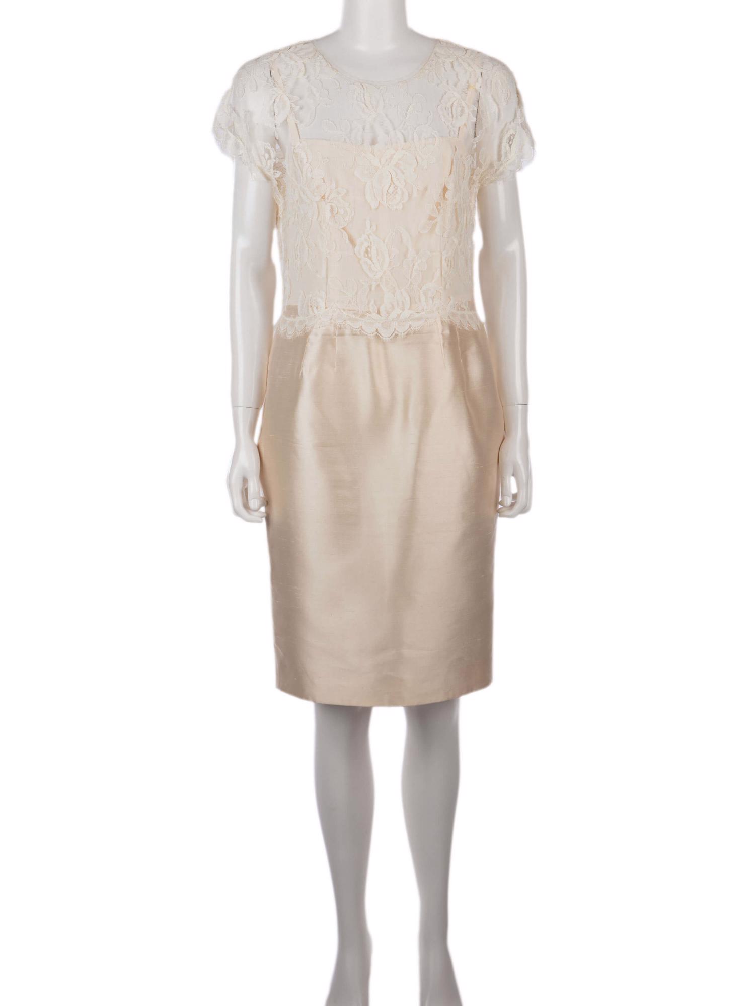 Bayan Krem DOLCE&GABBANA ELBİSE - CEKET