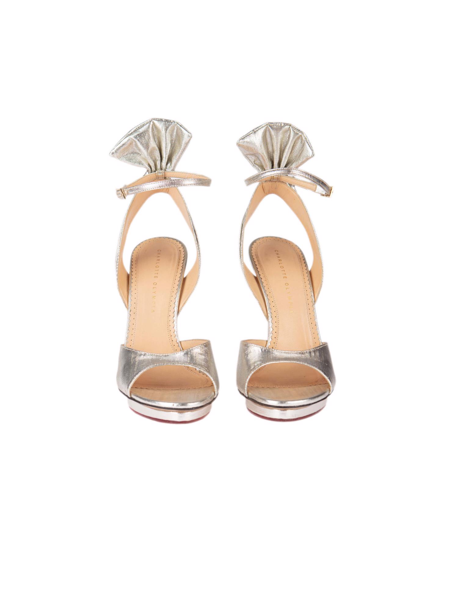 Bayan Altın CHARLOTTE OLYMPIA AYAKKABI
