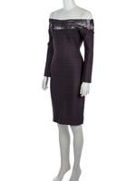 Bayan Gri HERVE LEGER ELBİSE