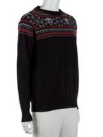 Bayan Siyah SKULL CASHMERE KAZAK