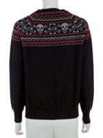 Bayan Siyah SKULL CASHMERE KAZAK