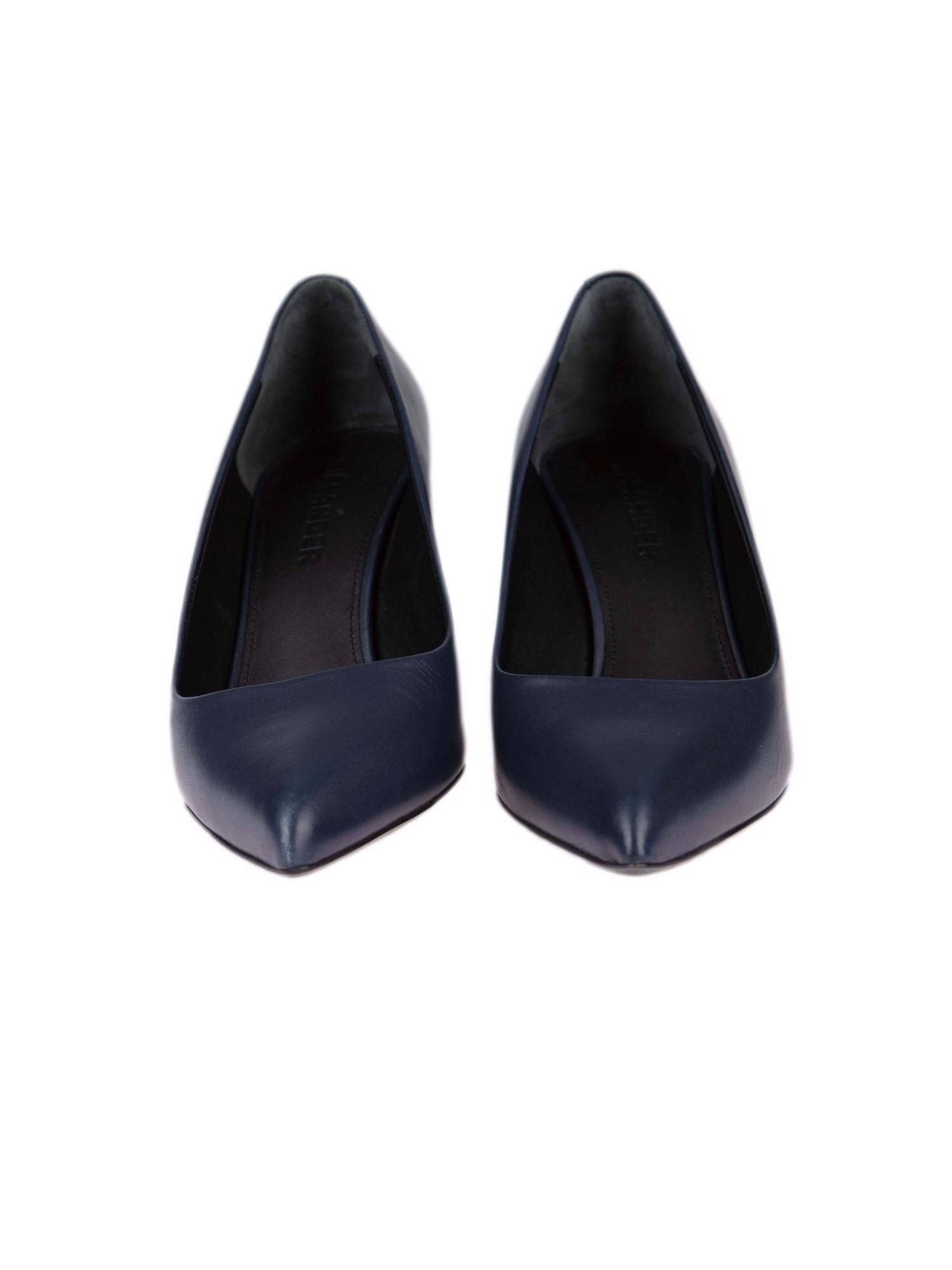 Bayan Lacivert JIL SANDER AYAKKABI