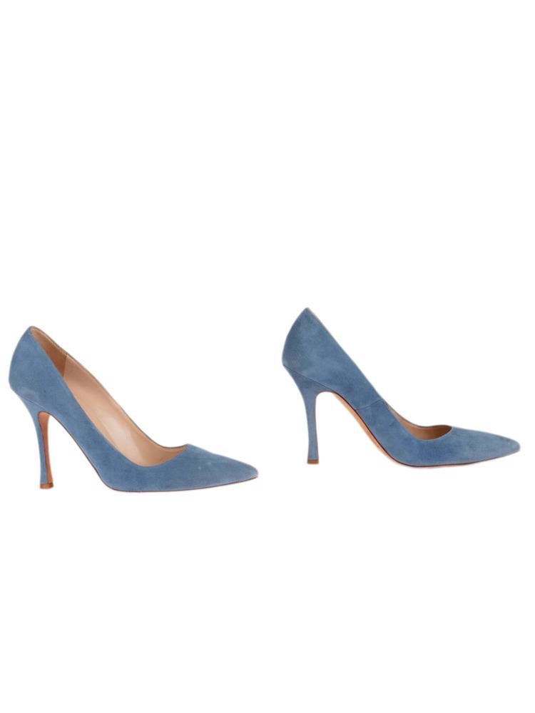 Bayan Mavi MANOLO BLAHNIK AYAKKABI