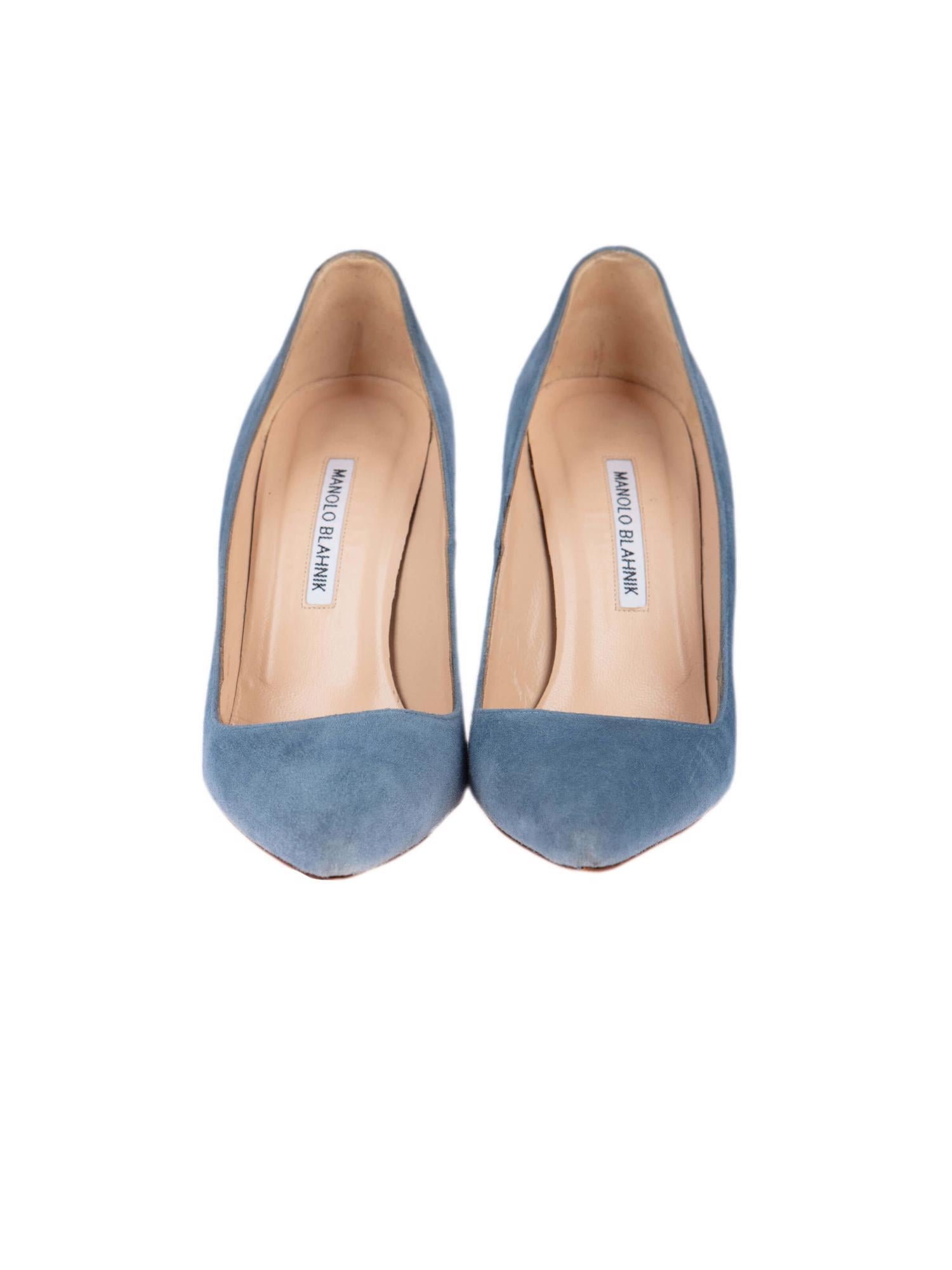Bayan Mavi MANOLO BLAHNIK AYAKKABI