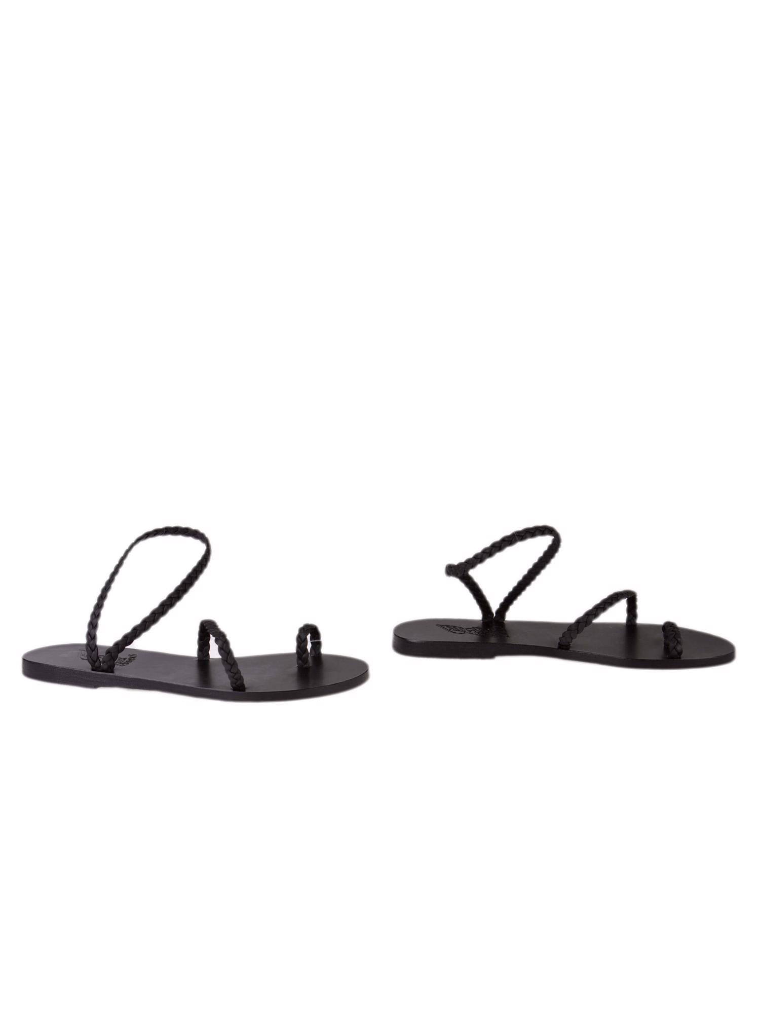 Bayan Siyah ANCIENT GREEK SANDALS SANDALET
