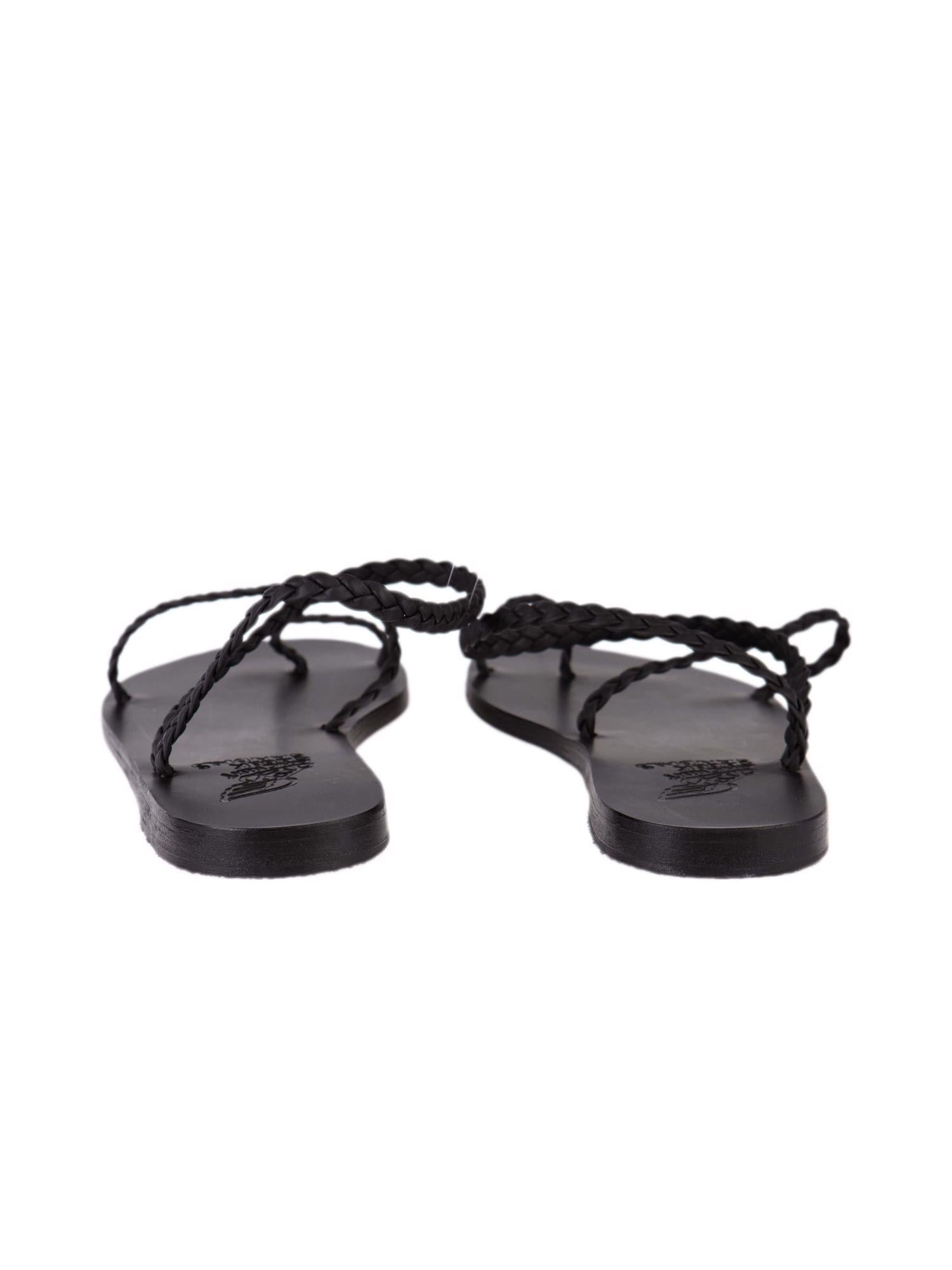 Bayan Siyah ANCIENT GREEK SANDALS SANDALET