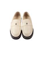 Bayan Krem CHANEL LOAFER