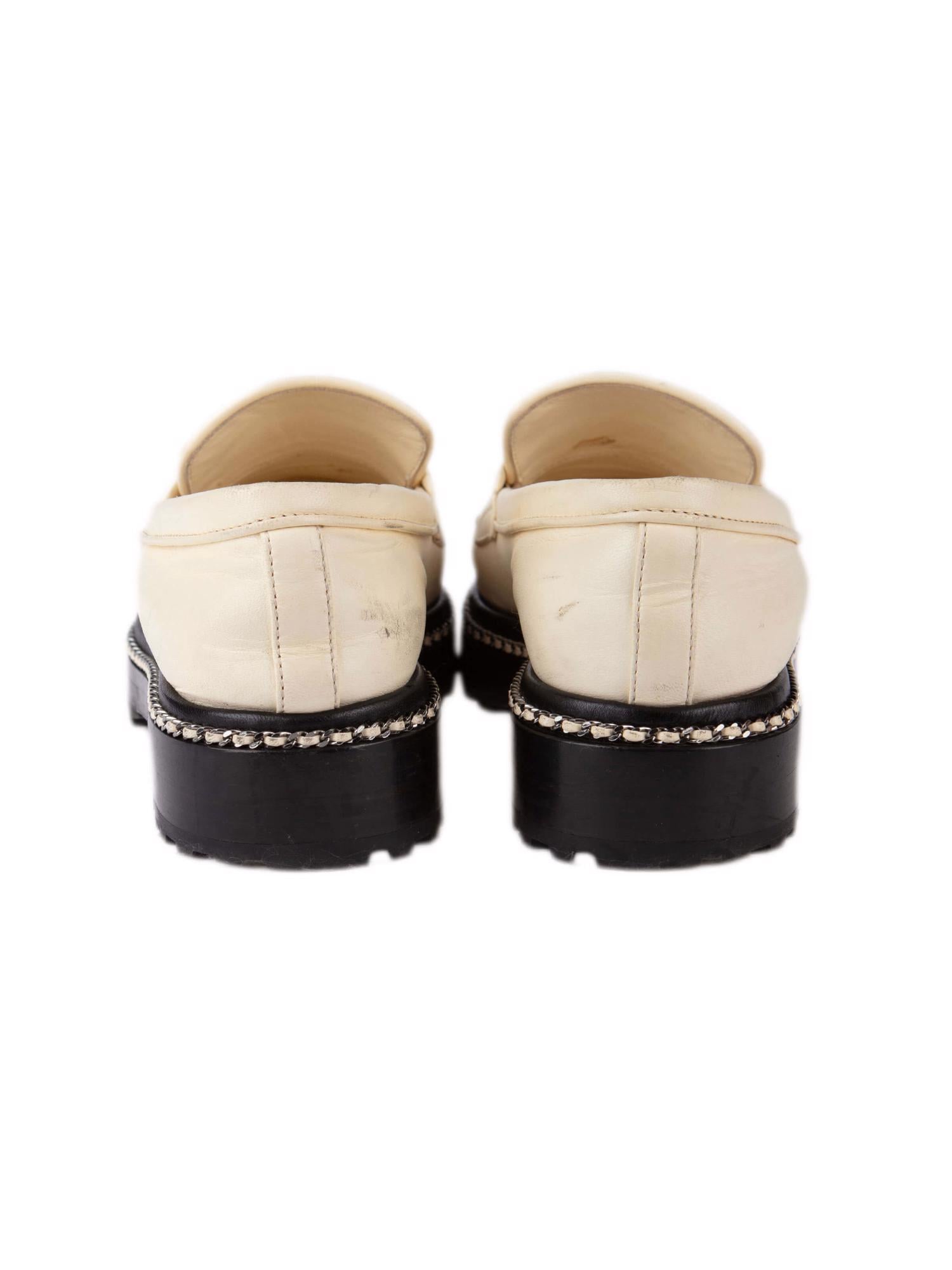 Bayan Krem CHANEL LOAFER