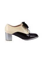 Bayan Siyah CHANEL OXFORD AYAKKABI