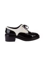 Bayan Siyah CHANEL OXFORD AYAKKABI