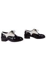 Bayan Siyah CHANEL OXFORD AYAKKABI
