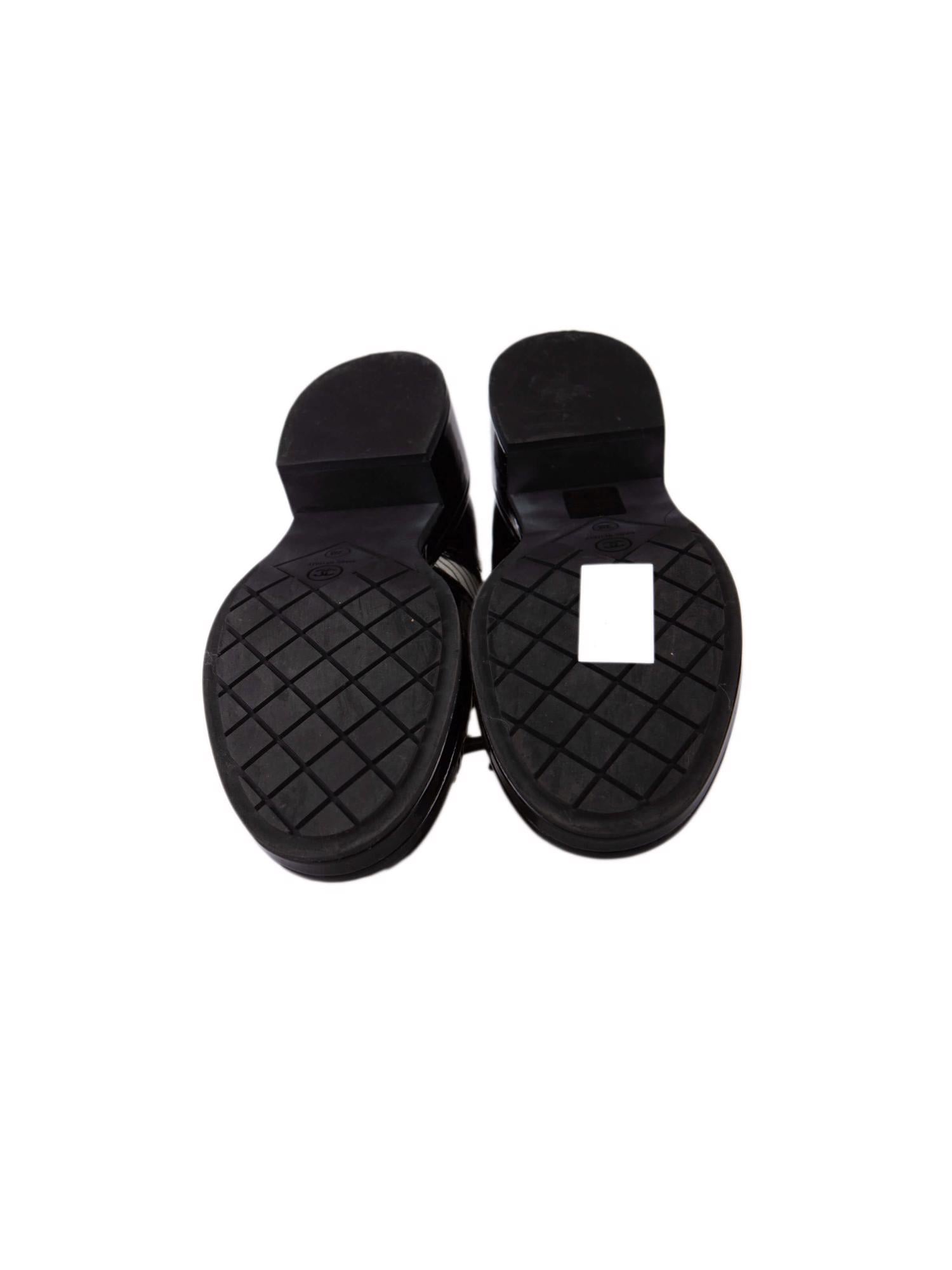 Bayan Siyah CHANEL OXFORD AYAKKABI