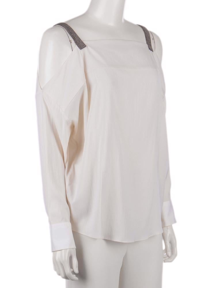 Bayan Krem BRUNELLO CUCINELLI BLUZ