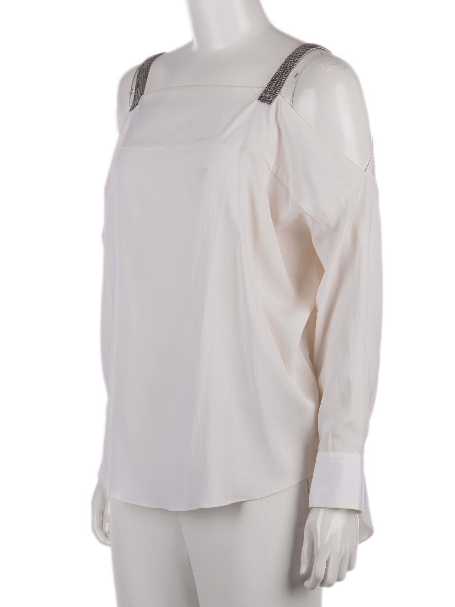 Bayan Krem BRUNELLO CUCINELLI BLUZ