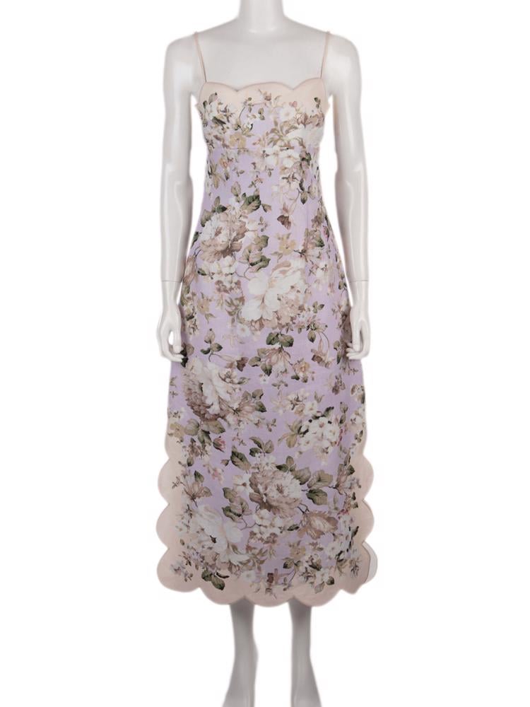 Bayan Mor ZIMMERMANN ELBİSE