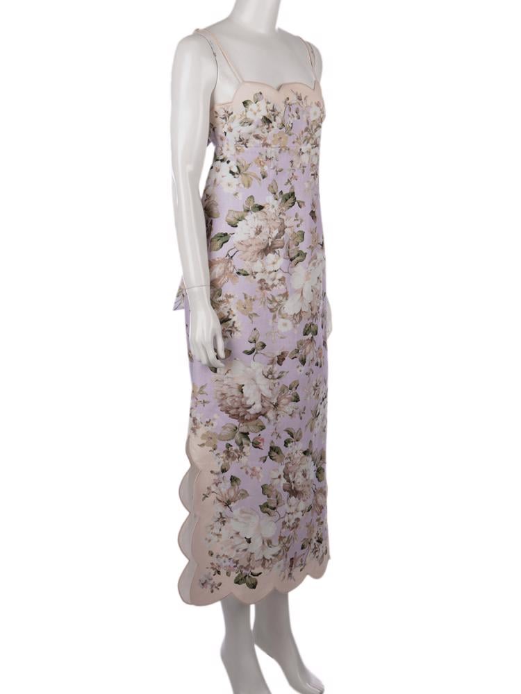 Bayan Mor ZIMMERMANN ELBİSE