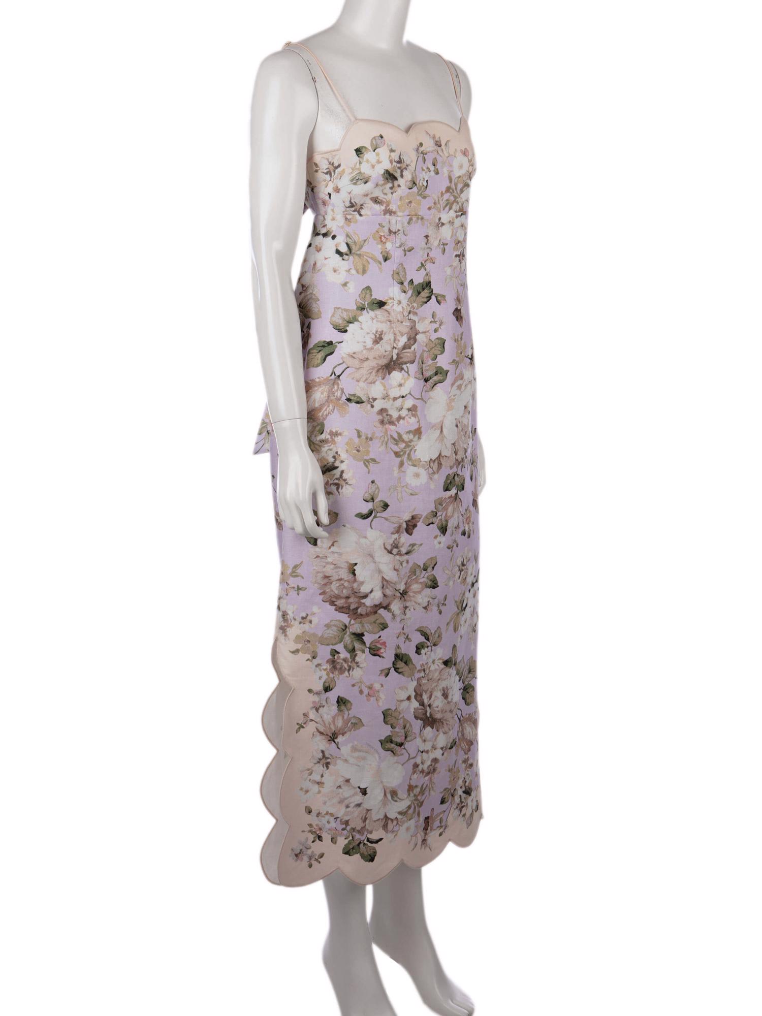 Bayan Mor ZIMMERMANN ELBİSE