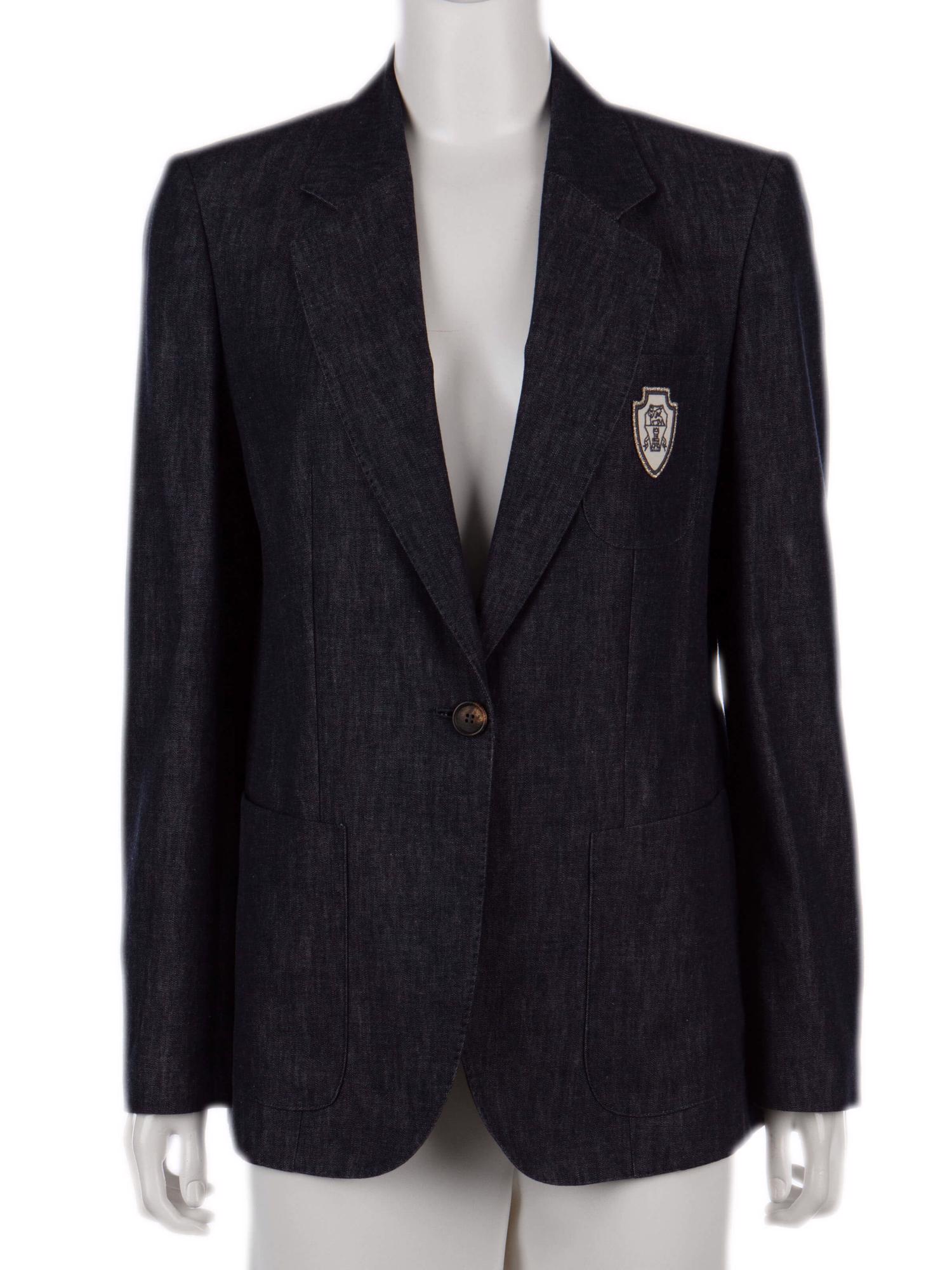 Bayan Lacivert BRUNELLO CUCINELLI JEAN CEKET