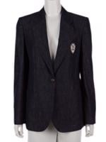 Bayan Lacivert BRUNELLO CUCINELLI JEAN CEKET