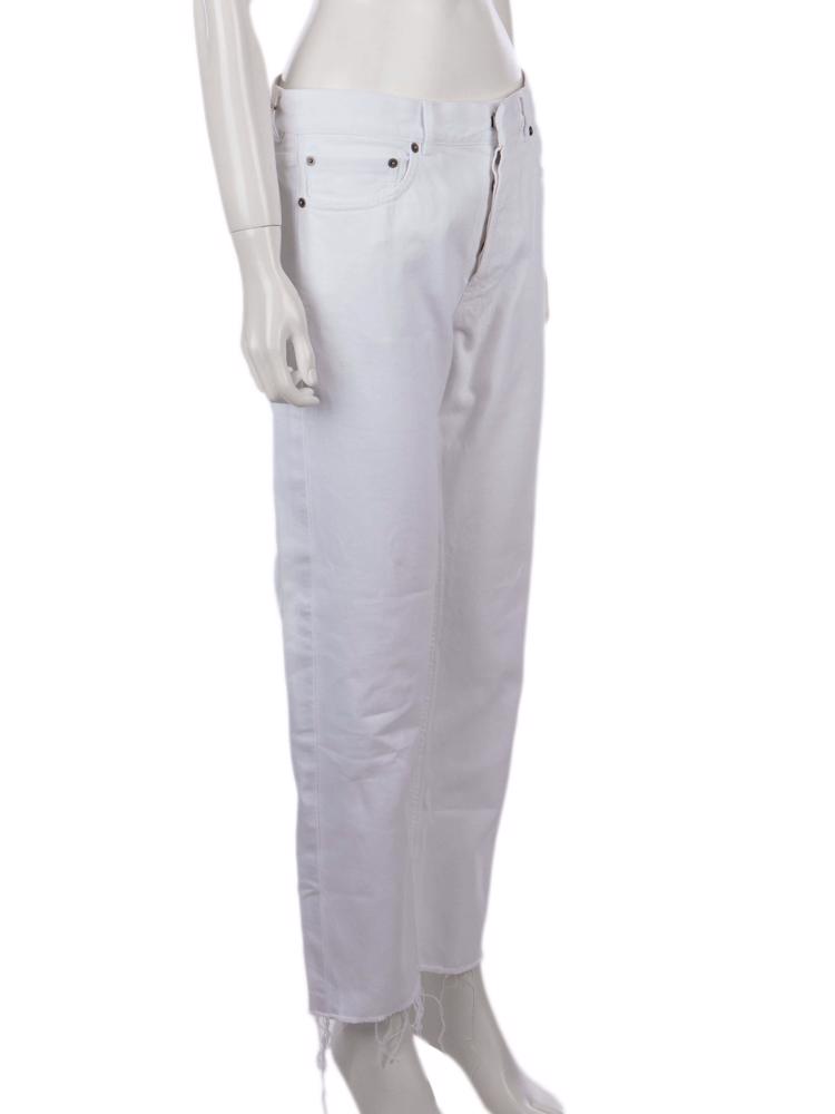 Bayan Beyaz DIOR JEAN PANTOLON