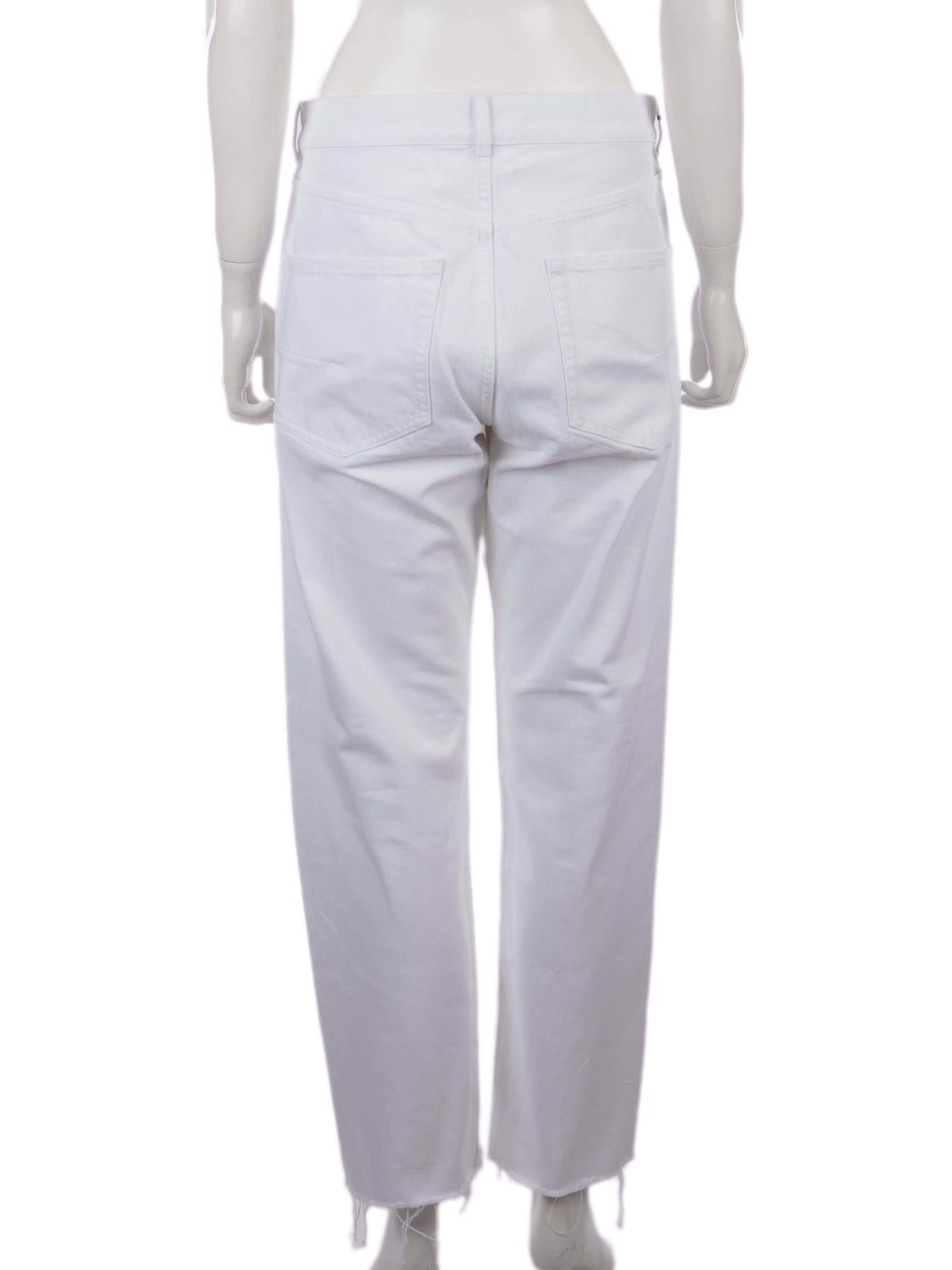 Bayan Beyaz DIOR JEAN PANTOLON
